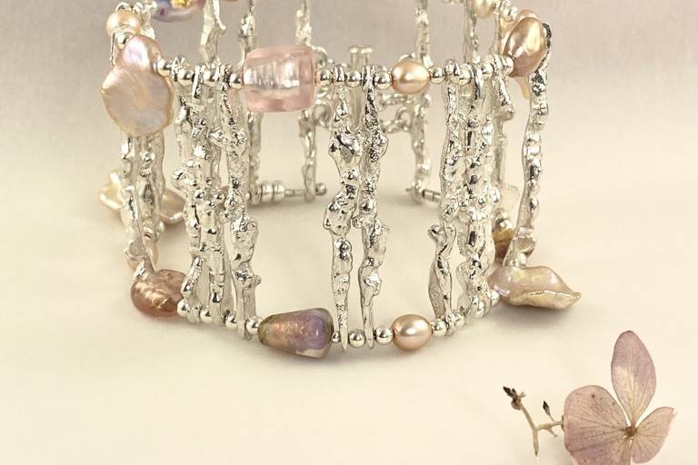 Silver Stick Bracelet