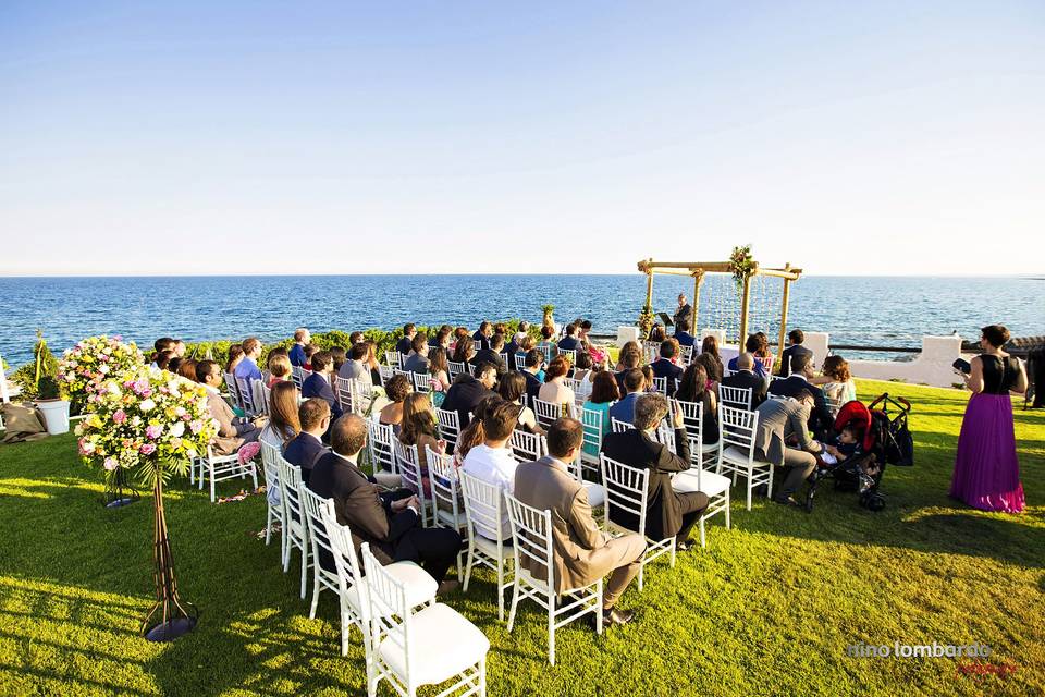 Sicily Symbolic Wedding Ceremony • Villa Barresi • Nino Lombardo Photographer