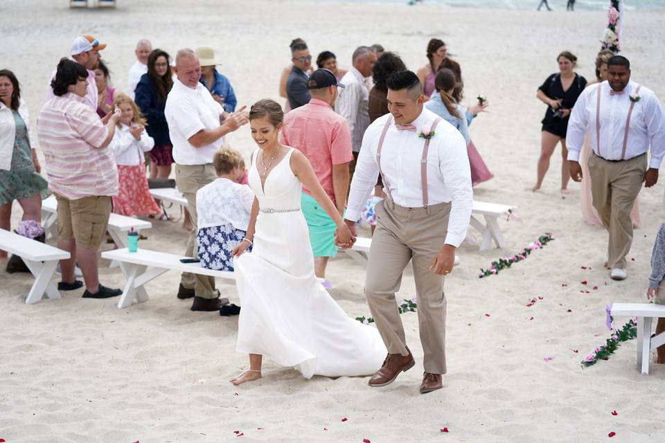 Beach wedding