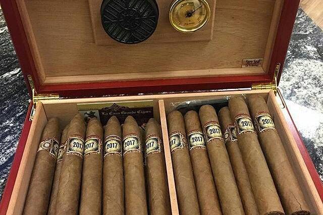 Cigars in a box