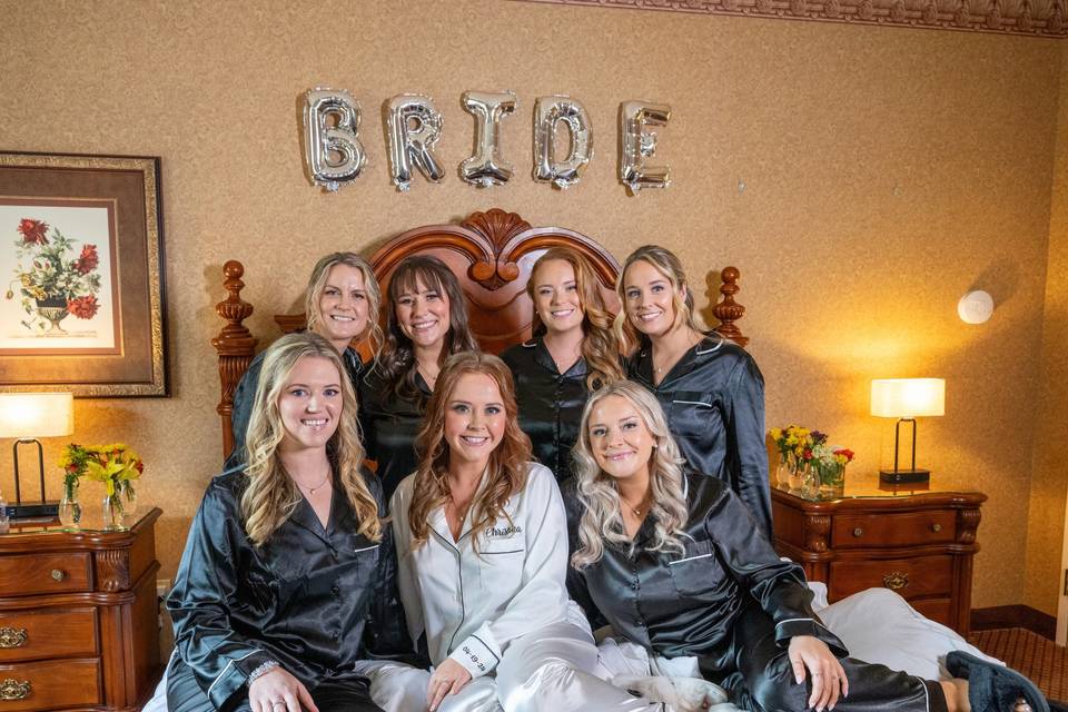 Congrats to our Bride!