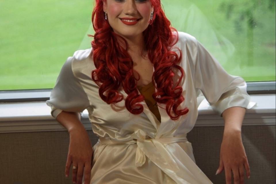 My wedding Glam! I did my own!