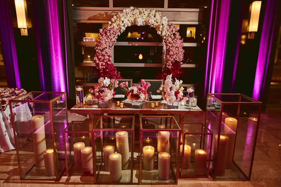 Sweetheart table