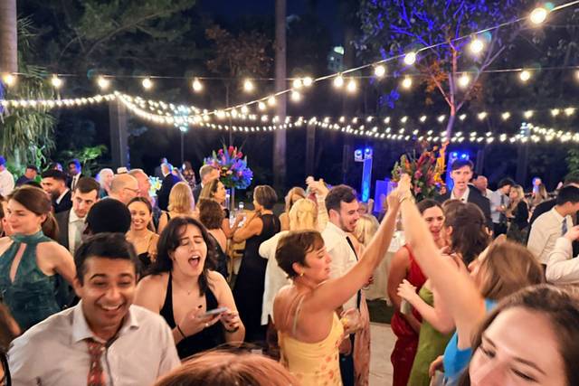 Packed dance floor