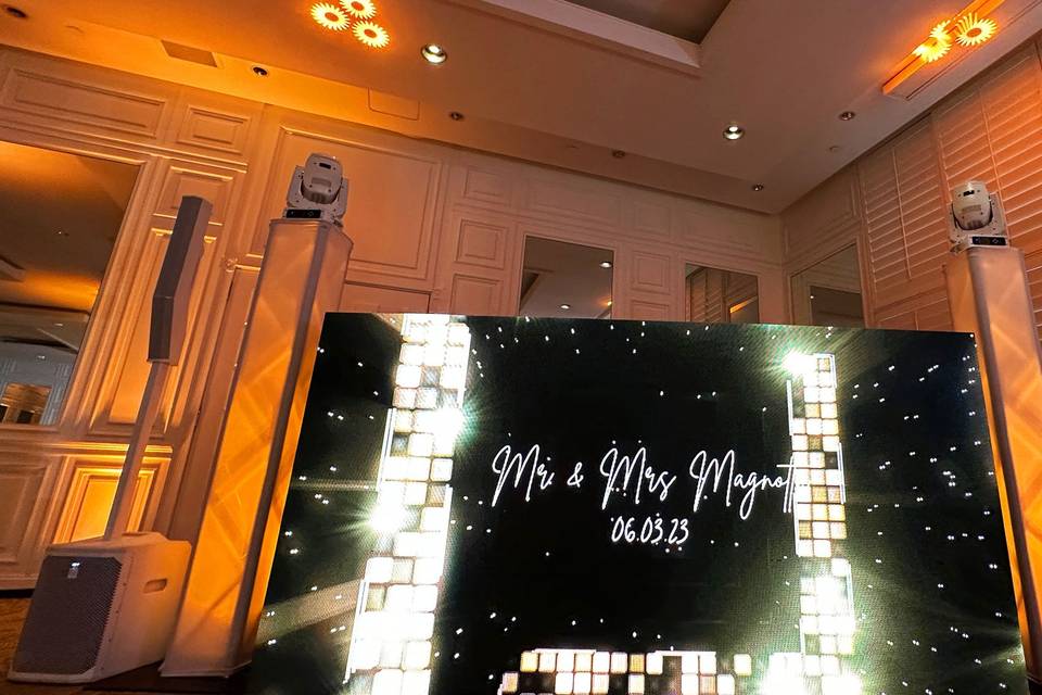 Ultra Modern LED booth
