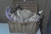 Relax and go into another world with your own SPA BASKET!!!