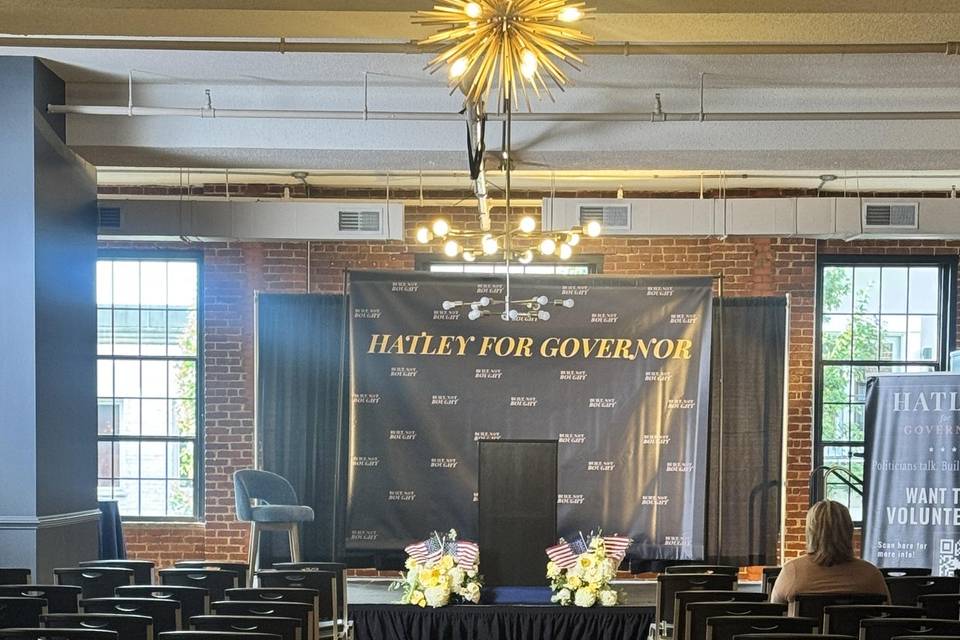 Backdrop Set up
