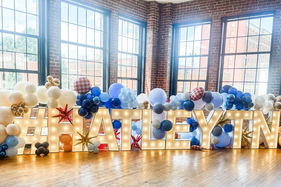 Backdrop Set up