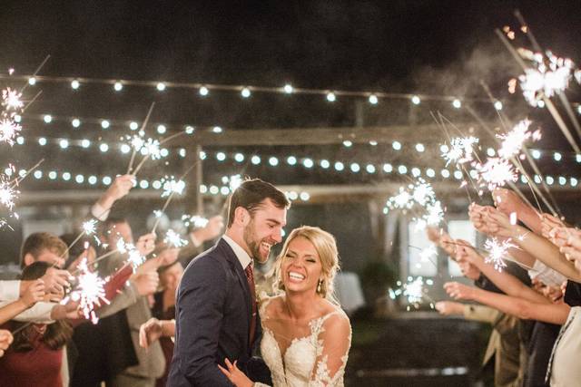 Sparkler send-off