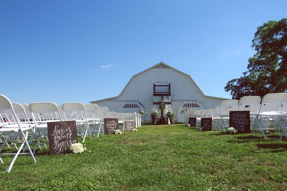 Wedding aisle