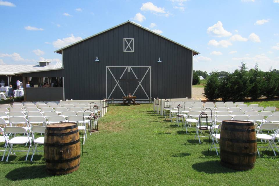 Ceremony set-up