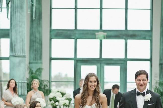 The newlyweds