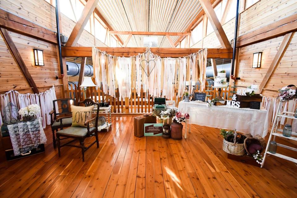 Wedding setting