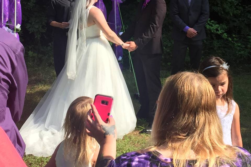 Purple arch