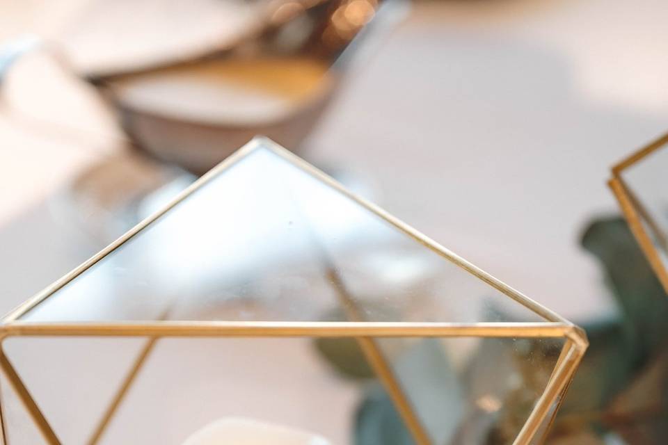 Octagon centerpiece