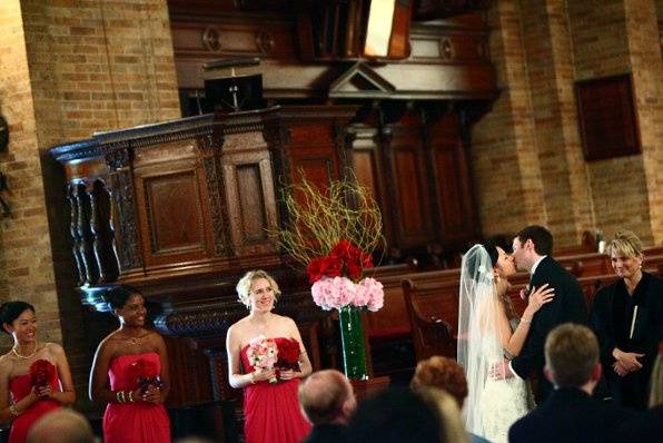 Wedding couple