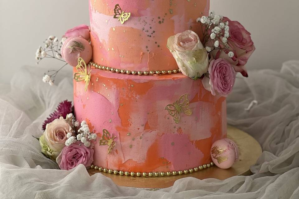 Bridal shower cake