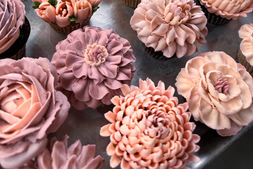 Buttercream florals