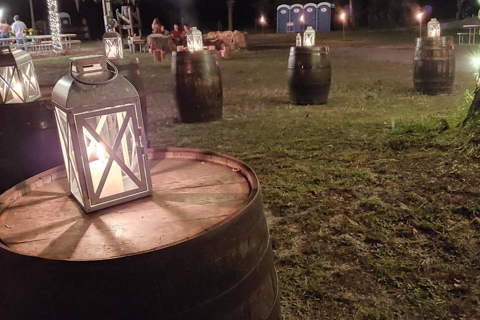 Barrel decorations