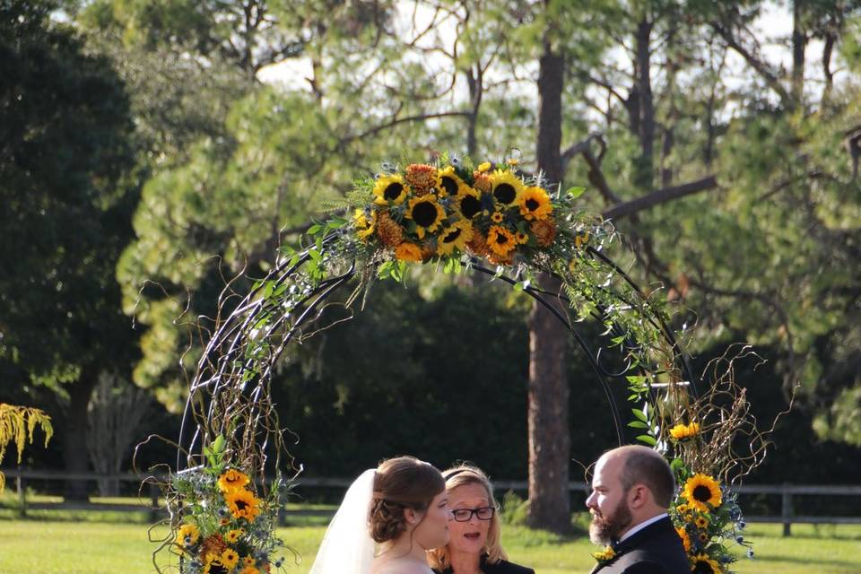 Waterfront ceremony