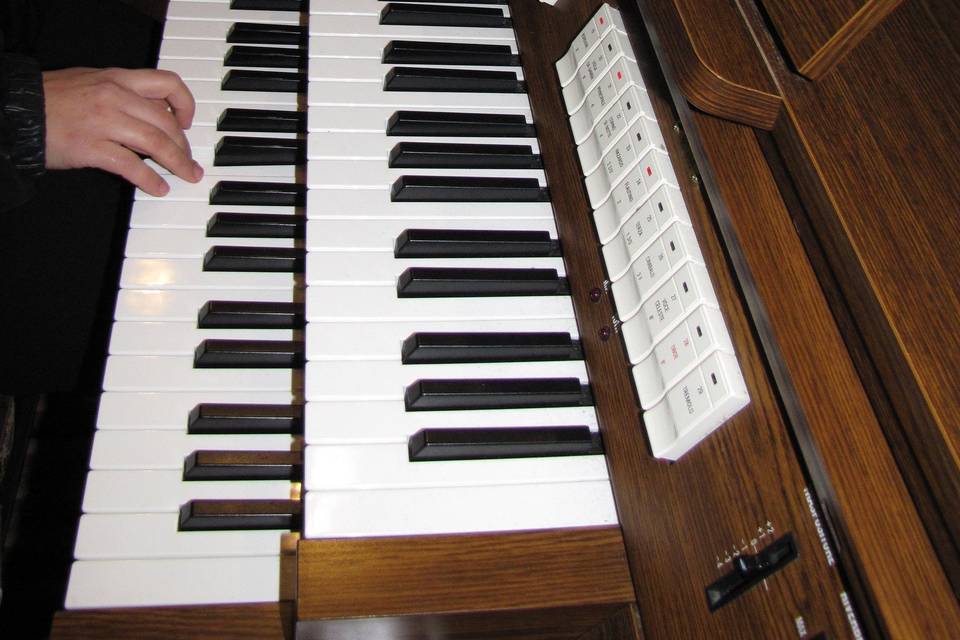 Manuela Organist Genoa Church