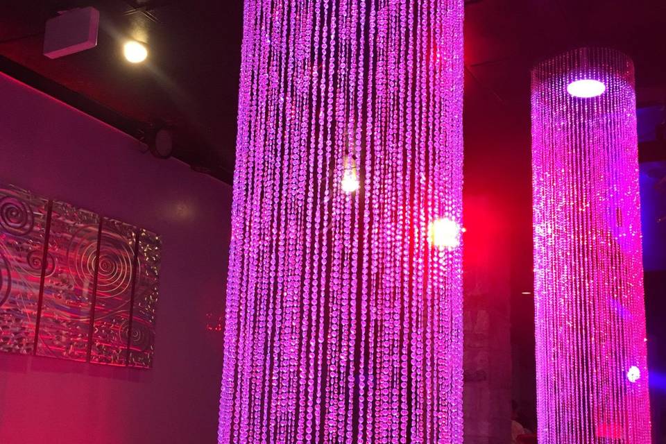 Crystal chandeliers