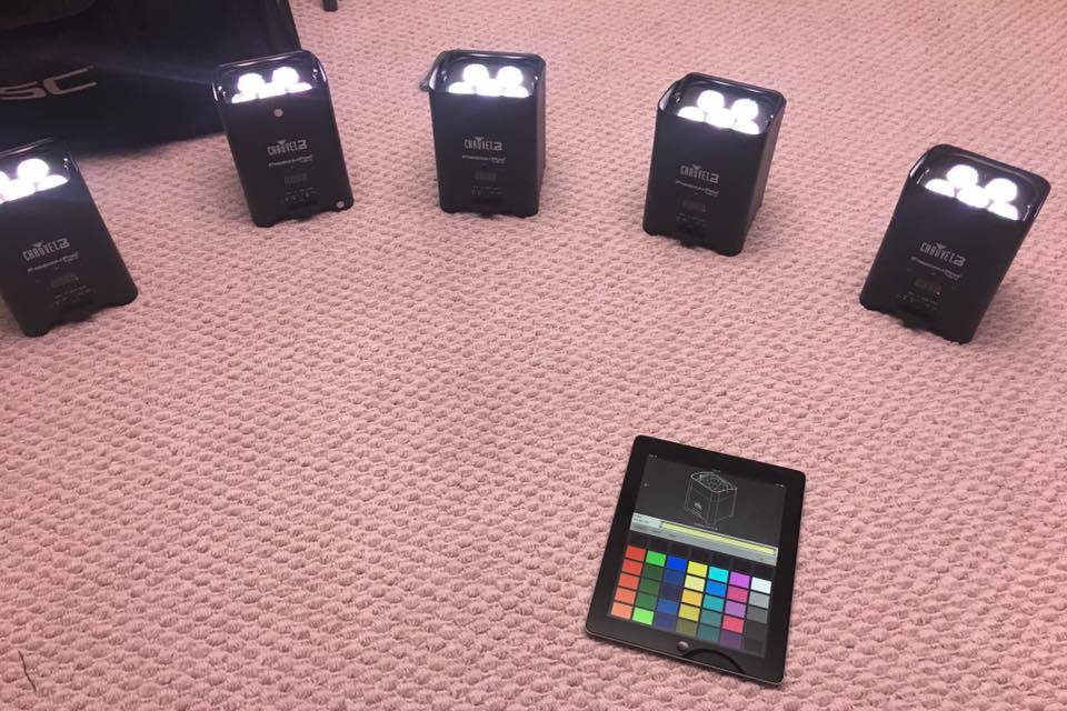 Uplighting units