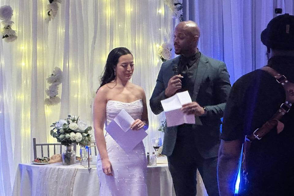 Couple speech