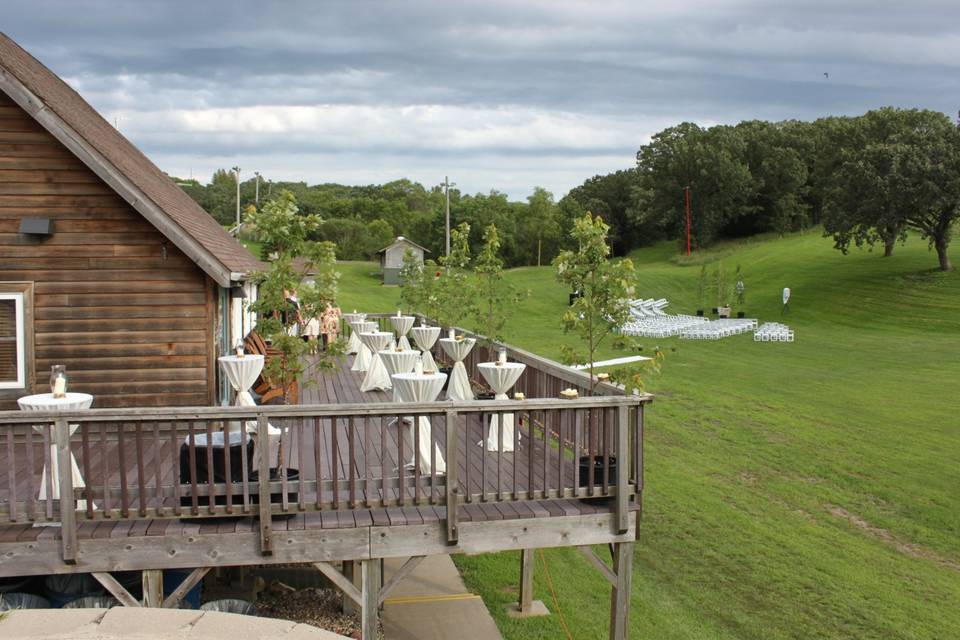 On the deck