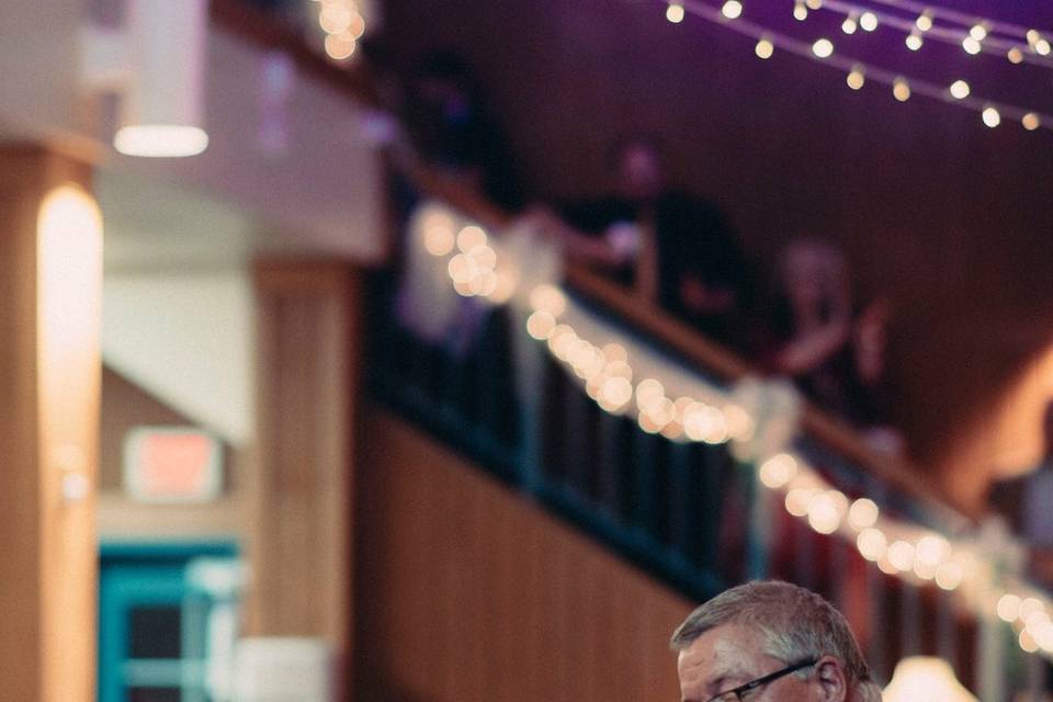 Father & daughter dance.