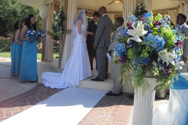 Gazebo wedding