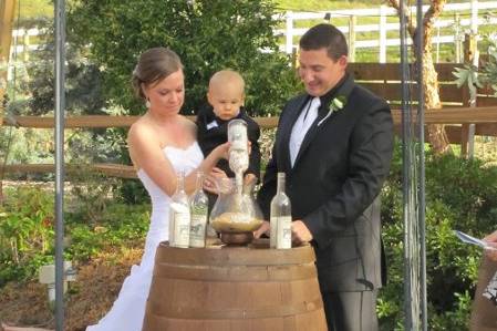 Sand ceremony