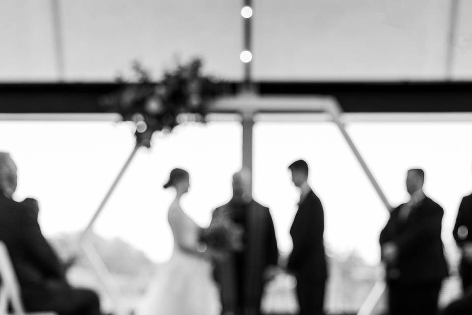 Out of focus Ceremony photo