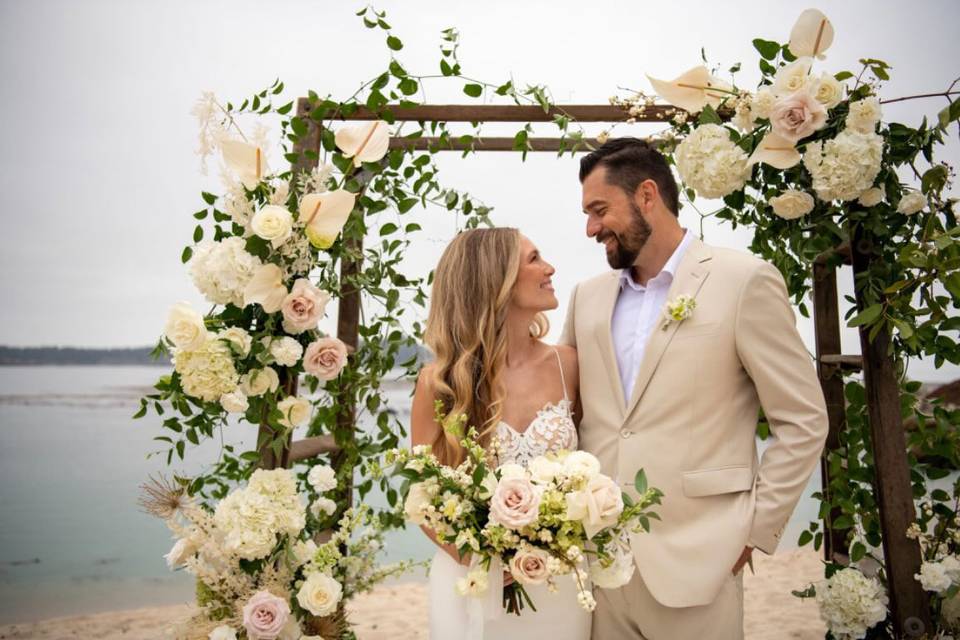 Ocean side ceremony