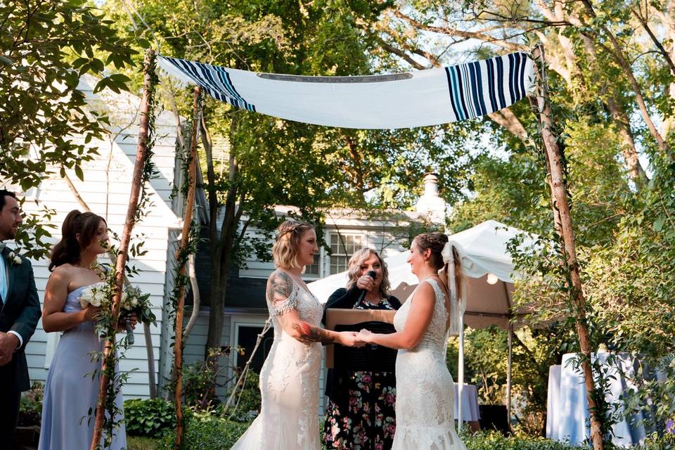 Summer Backyard Wedding