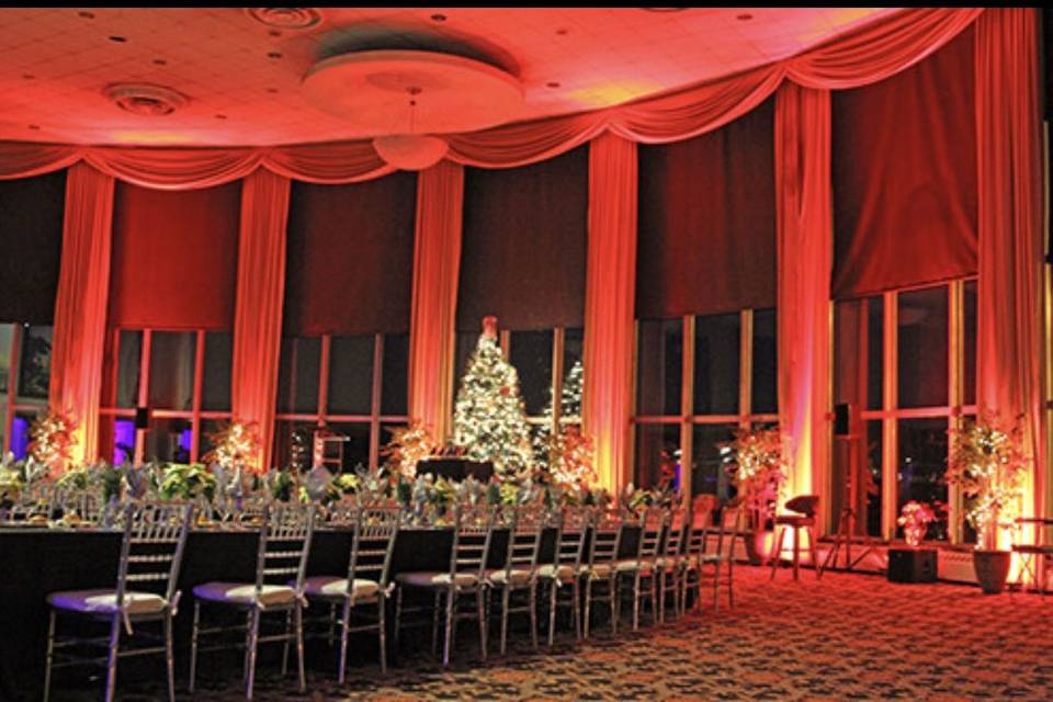 Reception lighting