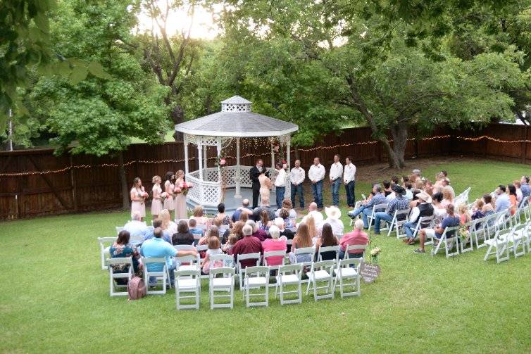 Gazebo wedding