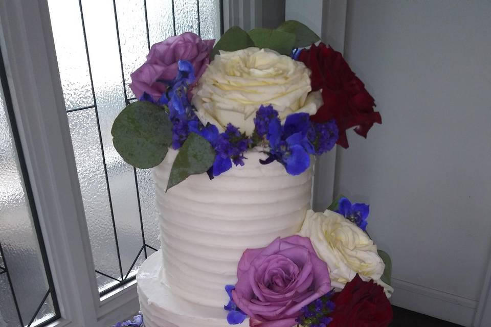 Card Weeding Cake