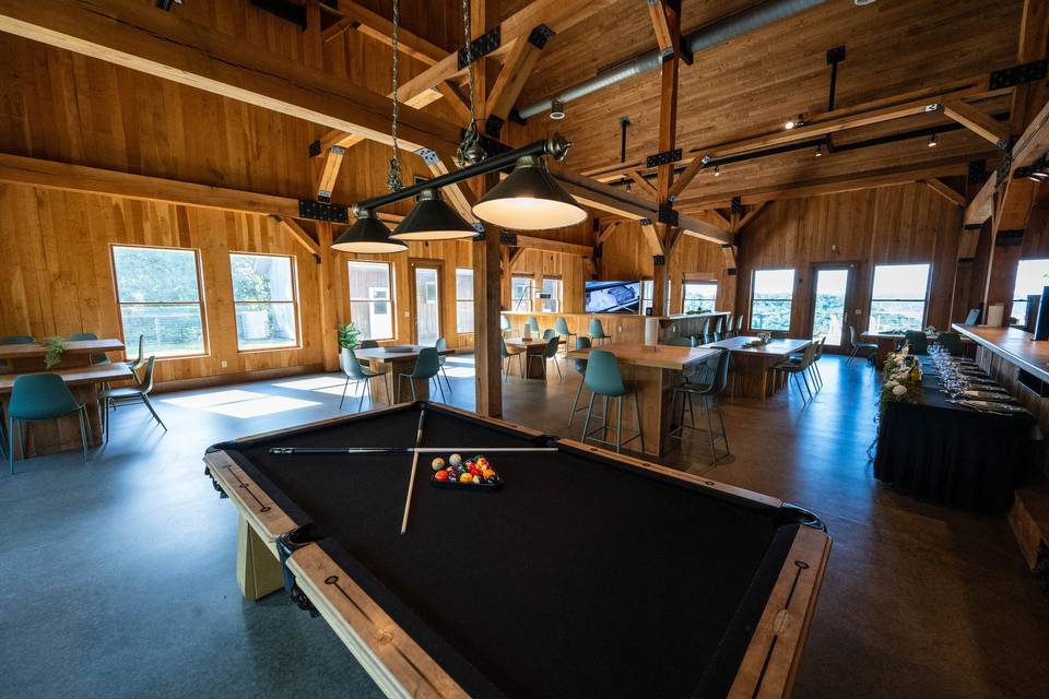Pool Table in Great Room
