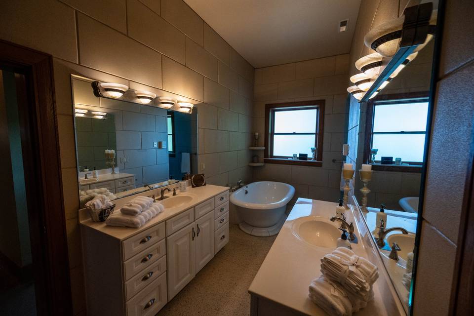 Master Bath with Large Tub