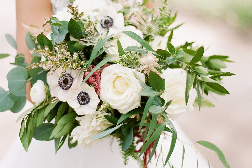 Wedding table setup