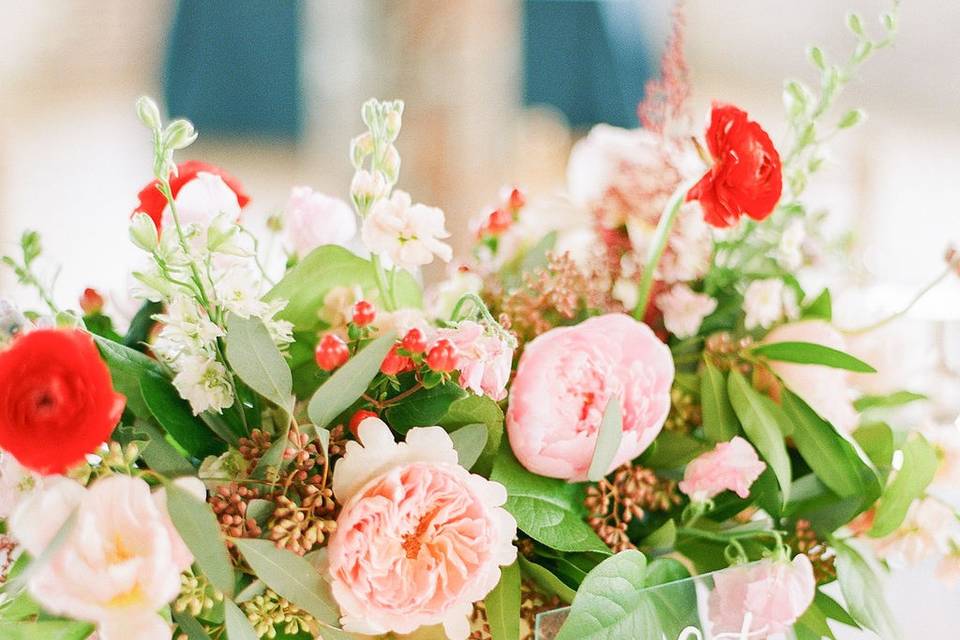 Romantic garden indoors