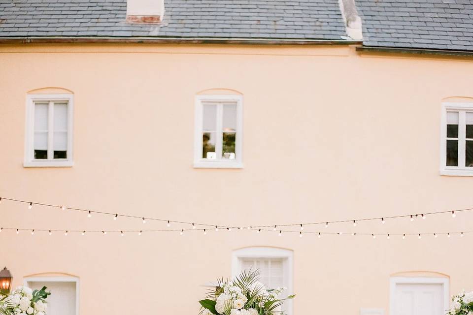 Reception al fresco