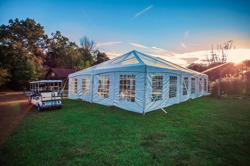 Covered Tent Option