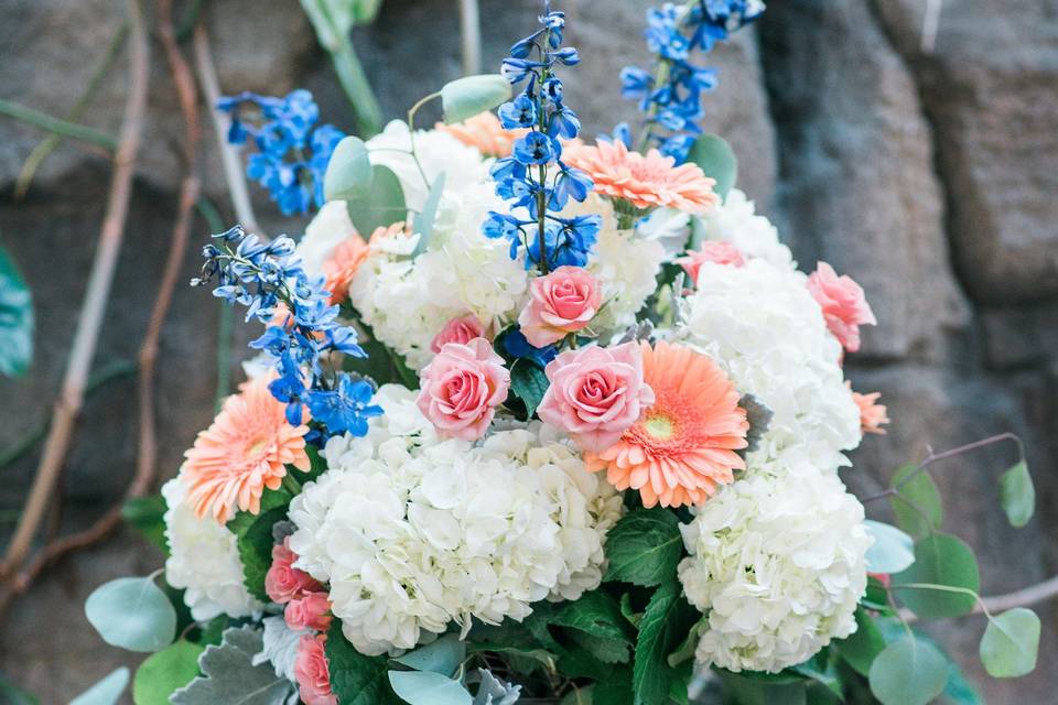 Flowers in a vase