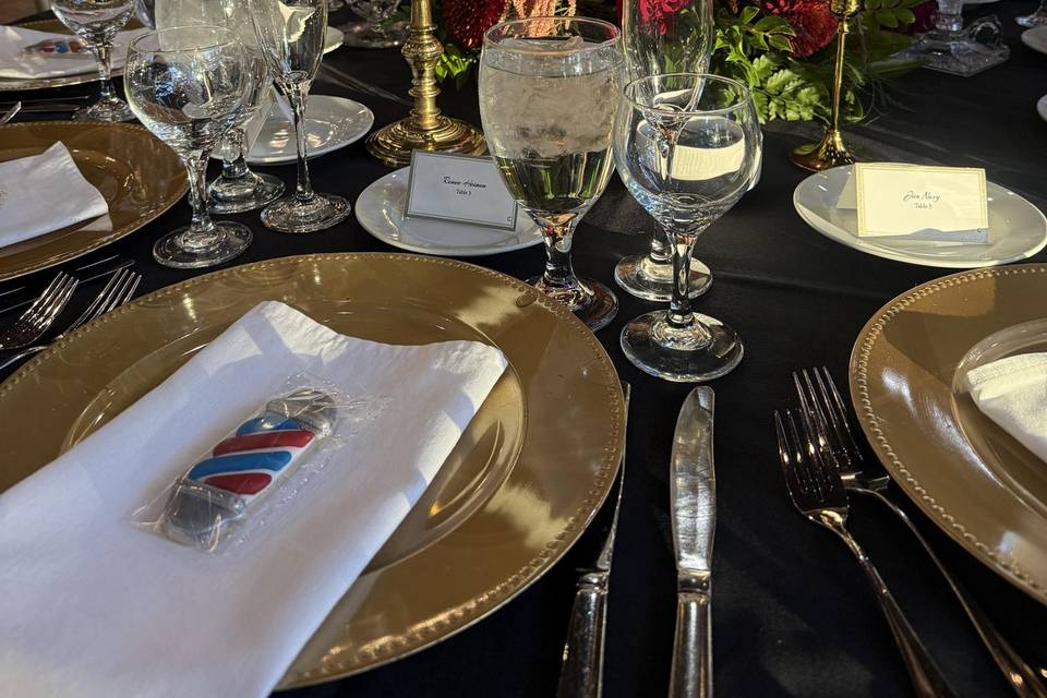 Reception tables