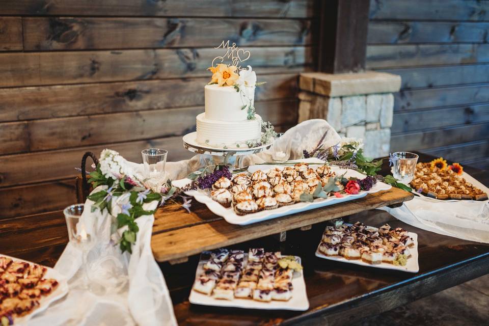 Dessert table