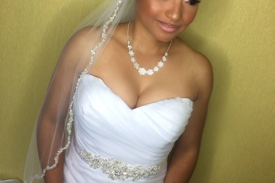 Final bridal look