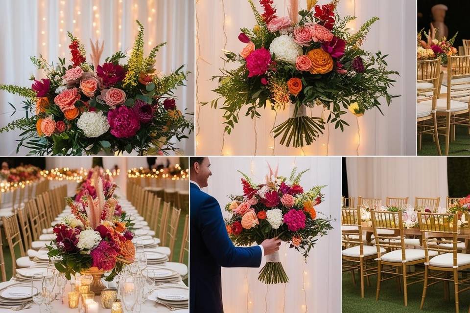 Wedding collage