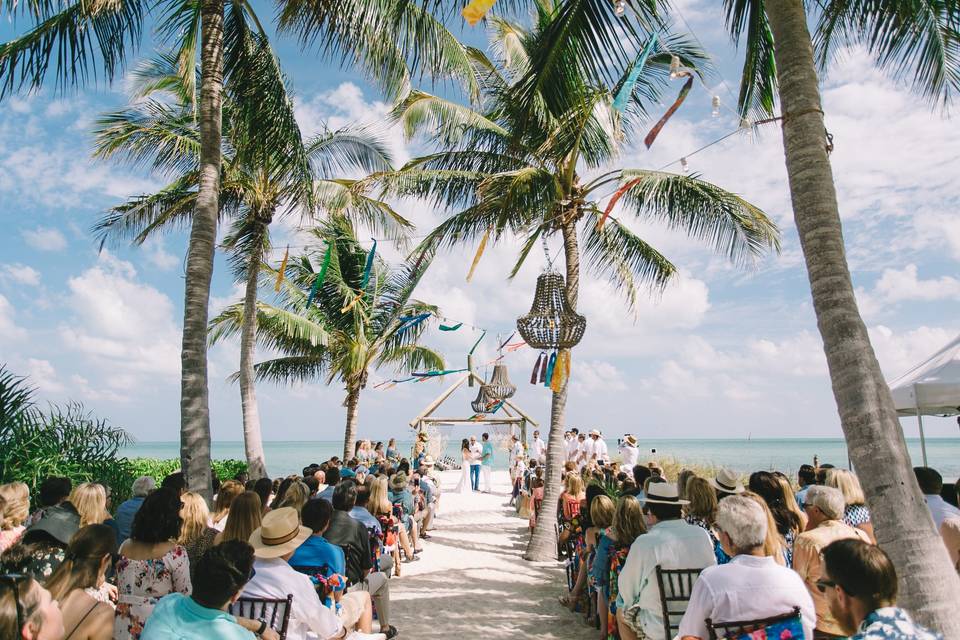 Private Beach wedding Marathon
